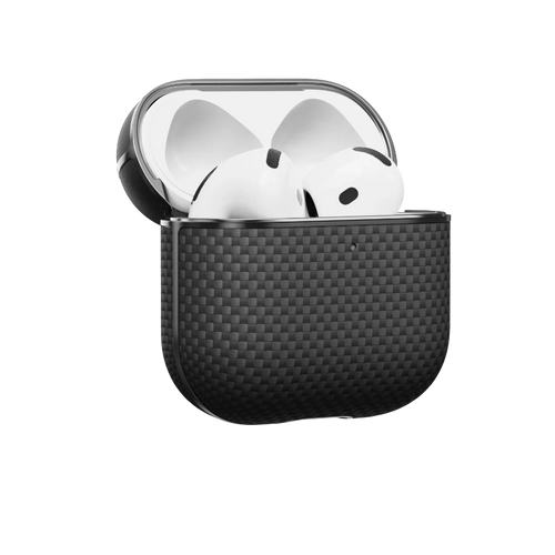 AirPods 4 / Schwarz/grau (Leinwandbindung)