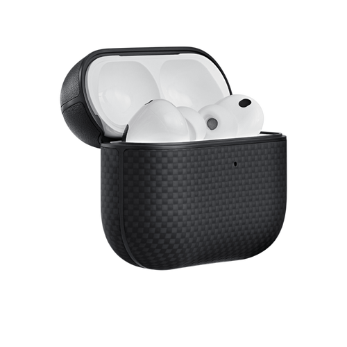 AirPods Pro 3 / Schwarz/grau (Leinwandbindung)