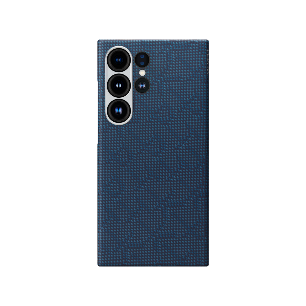 PITAKA Monogramm Taktile Gewebte Hülle für iPhone 16 Pro/Pro Max/iPhone 15 Pro/Pro Max/Galaxy S24 Ultra