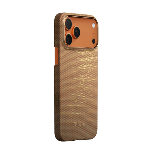 iPhone 17 Pro Max / Glanzgold (PitaTap™) / Ultradünne Hülle