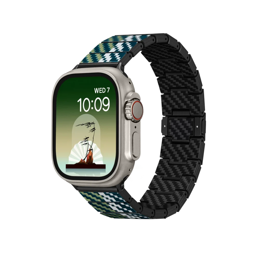 Poesie der Dinge | ChromaCarbon Armband für Apple Watch