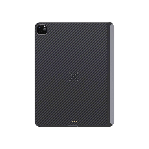 iPad Pro 2022/2021 (12.9″) / Schwarz/Grau (Köperbindung)