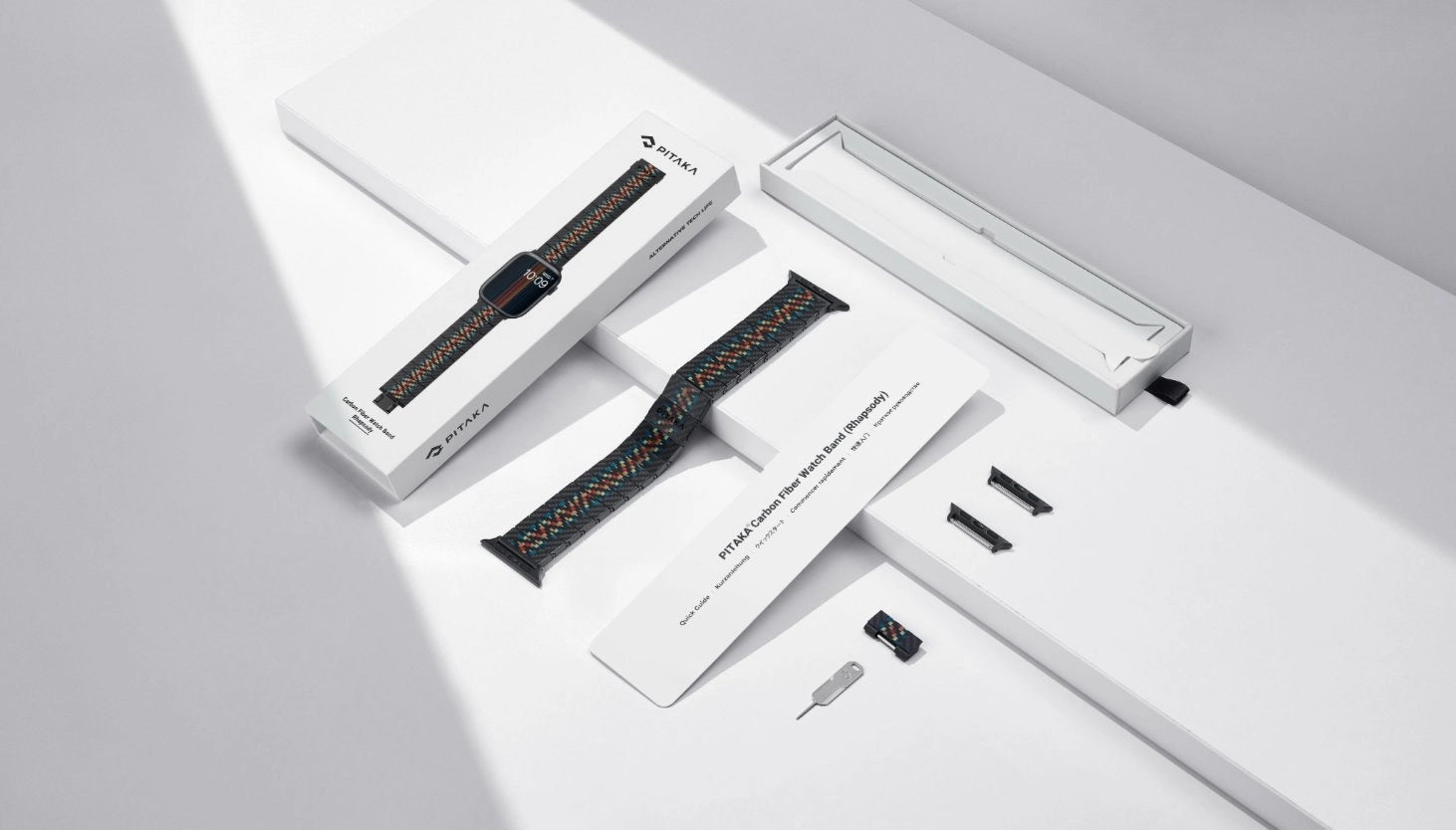 Carbon Fiber Armband (Rhapsodie) für Apple Watch