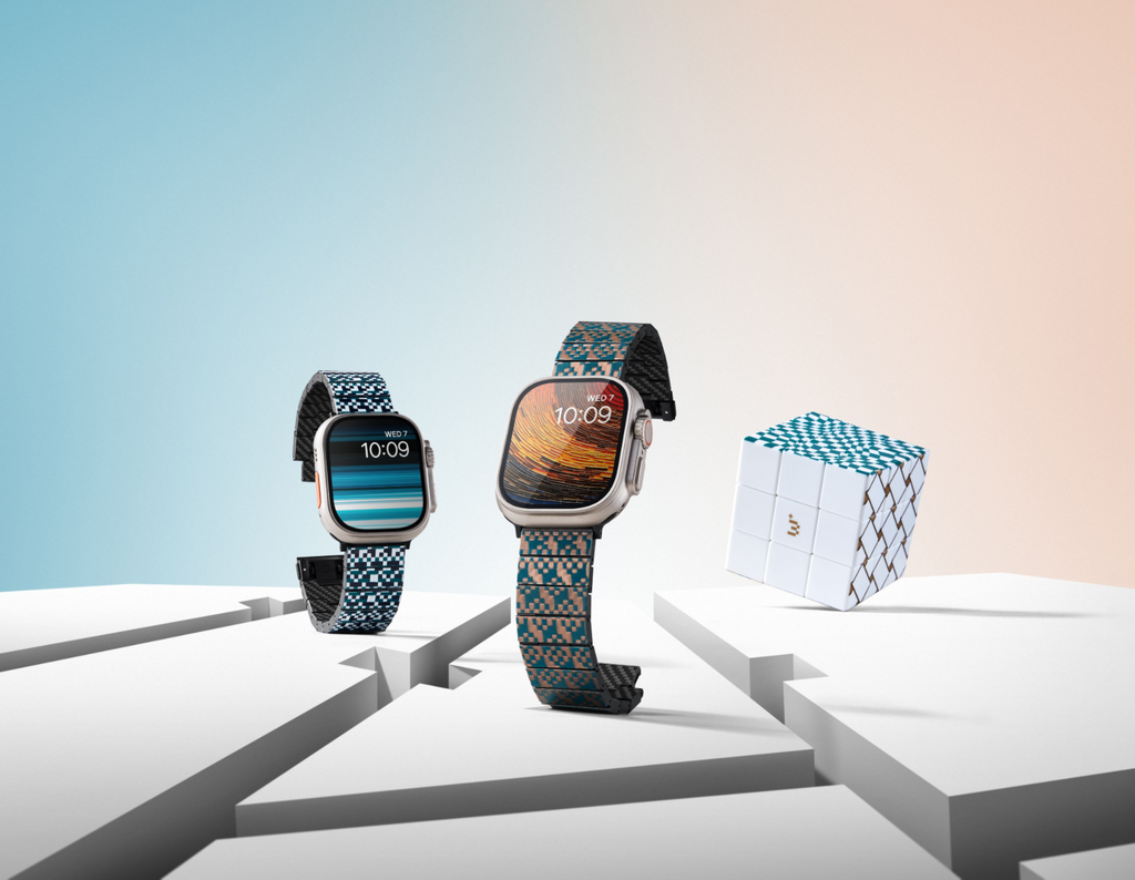 [Dreamland] PITAKA ChromaCarbon Armband für Apple Watch