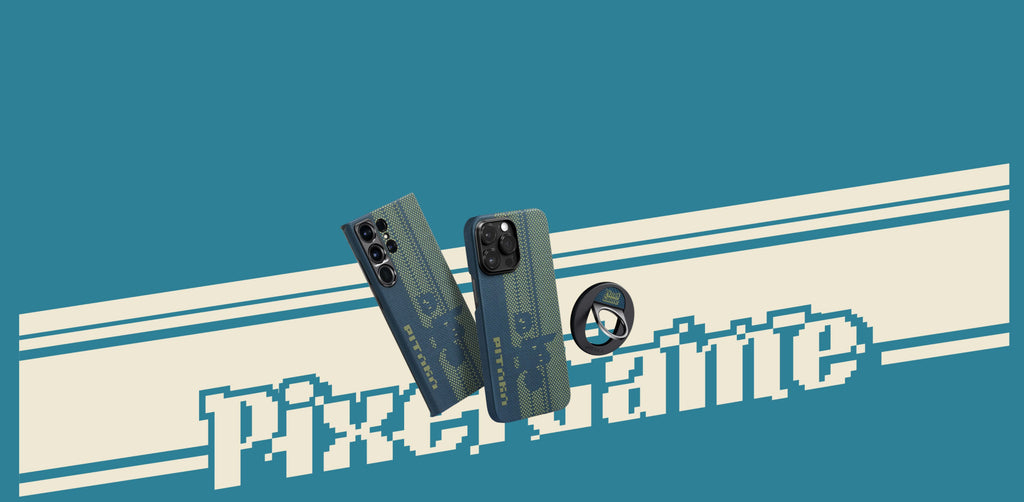 PITAKA Limitierte Kollektion  Weaving+ [Pixel Game], den klassischen Retro Pixelspiel-Stil nachbilden