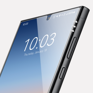 Hartfolie für Samsung S24 Serie (2 Stück) (Punkte)