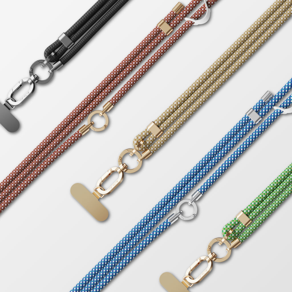 Schlüsselband lang mit Karabiner Stoff Sterne Schlüsselband lang mit Karabiner Stoff Sterne