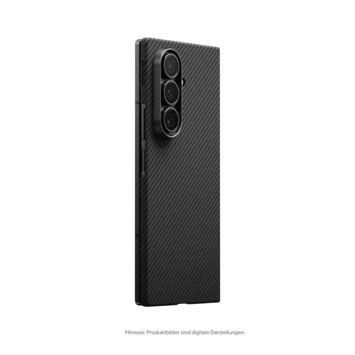 Samsung Galaxy Z Fold7 / 600D schwarz/grau / Ultradünne Hülle