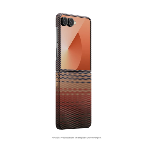 Samsung Galaxy Z Flip7 / Sunset / Ultradünne Hülle