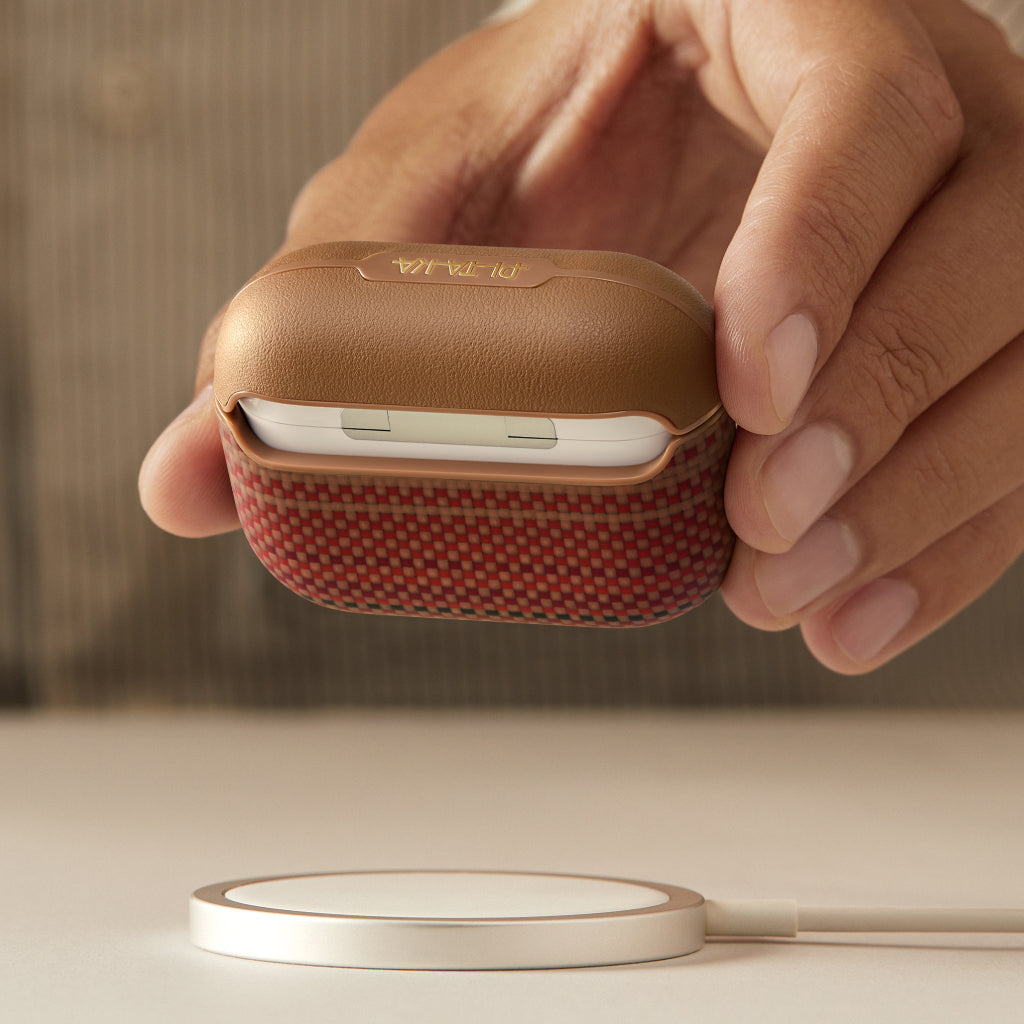 Aramidfaser-Hülle für AirPods Pro 3 / AirPods Pro 2 /  AirPods Pro / AirPods 4