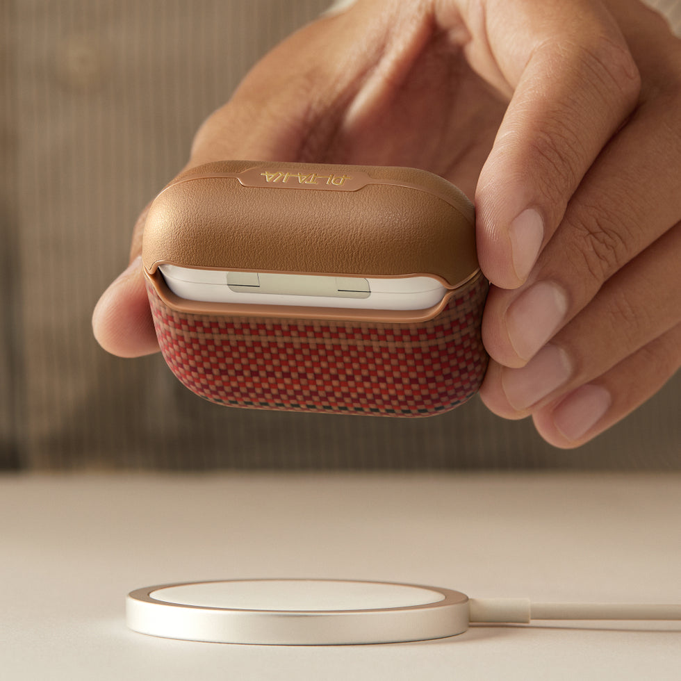 Aramidfaser-Hülle für AirPods Pro 3 / AirPods Pro 2 /  AirPods Pro / AirPods 4