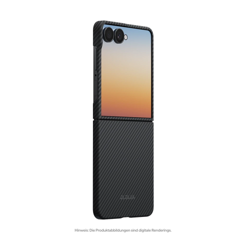 Samsung Galaxy Z Flip8 / 600D schwarz/grau | Edge Case