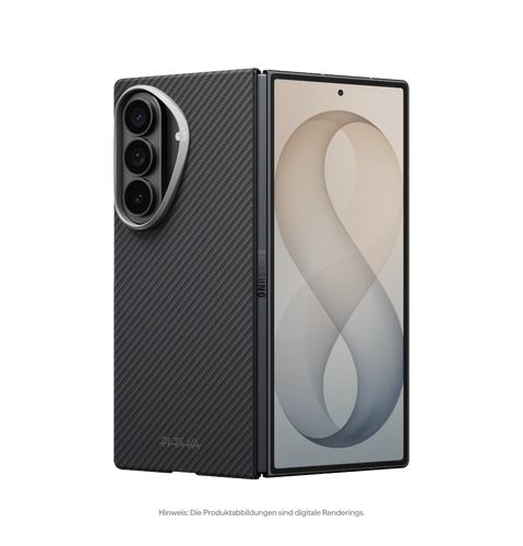 Samsung Galaxy Z Fold8 Ultra / 600D schwarz/grau | Edge Case