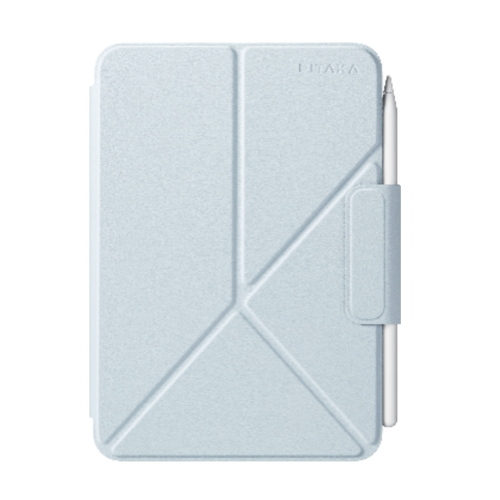 Amazon.co.jp: PITAKA iPad Air 5 ケース 2022 / iPad Air 4 ケース 2020 10.9インチ  PCバックカバー 磁気吸着 超スリム 軽量 極薄 指紋認証可能 衝撃保護 黒 MagEZ Folio 三つ折りスタンド MagEZ Case 2併用  : パソコン・周辺機器