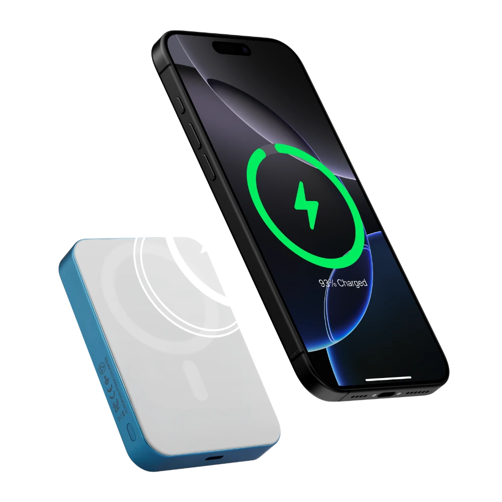 Magnetische Powerbank aus Aramidfaser
