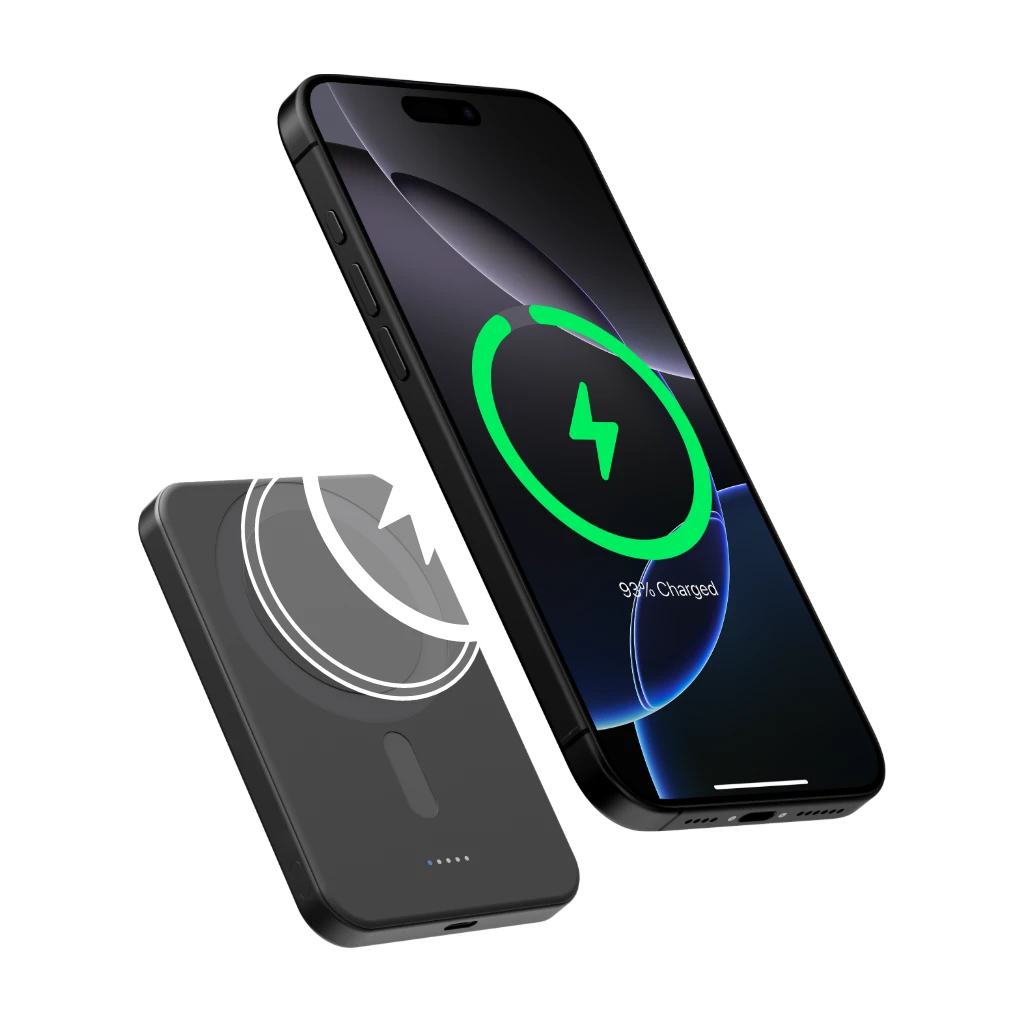 Magnetische Powerbank aus Aramidfaser