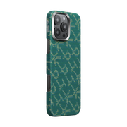 PITAKA Monogramm Taktile Gewebte Hülle für iPhone 16 Pro/Pro Max/iPhone 15 Pro/Pro Max/Galaxy S24 Ultra
