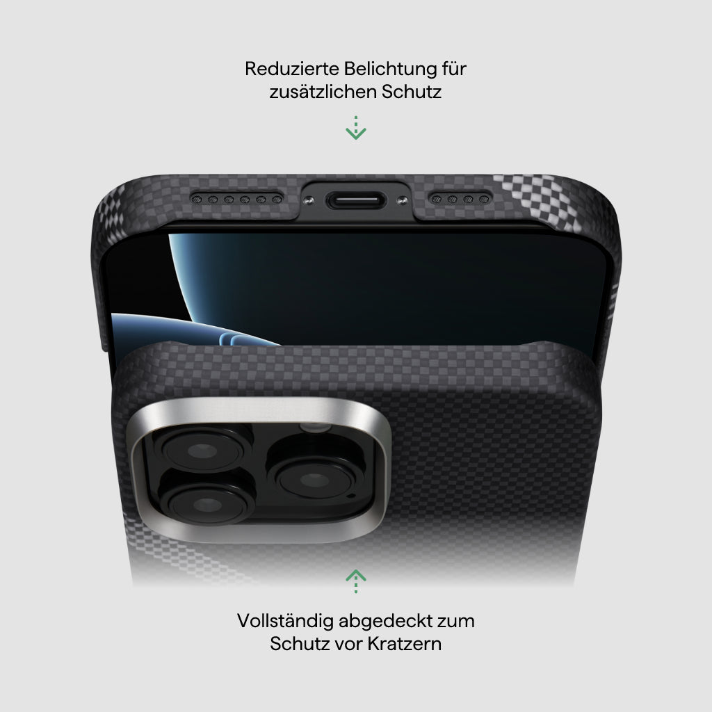 Re-TROS Kollaborative Taktile Gewebte Hülle für iPhone 16 Pro/Pro Max/iPhone 15 Pro/Pro Max/Galaxy S24 Ultra