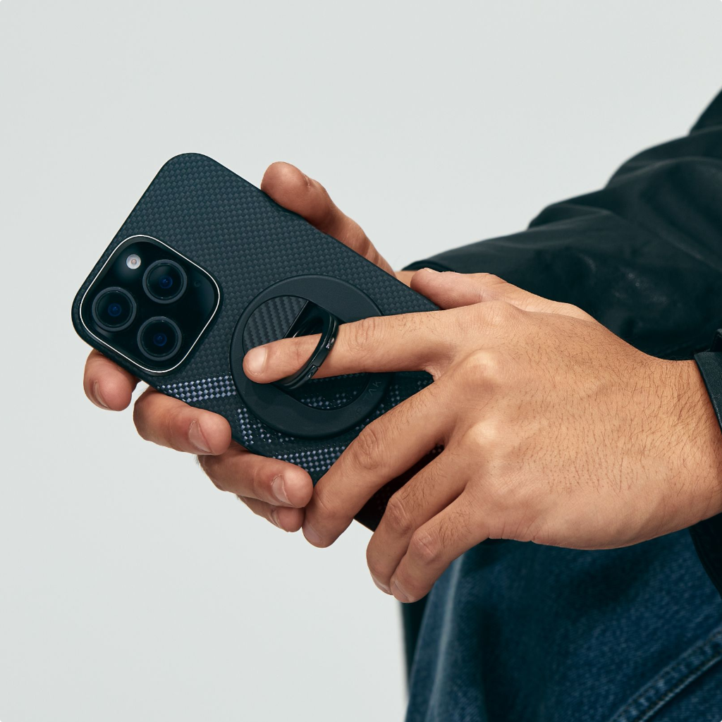 Re-TROS Kollaborative Taktile Gewebte Hülle für iPhone 16 Pro/Pro Max/iPhone 15 Pro/Pro Max/Galaxy S24 Ultra