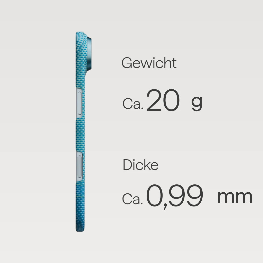 Goldglanz Ultradünne Hülle für die iPhone 17 Serie