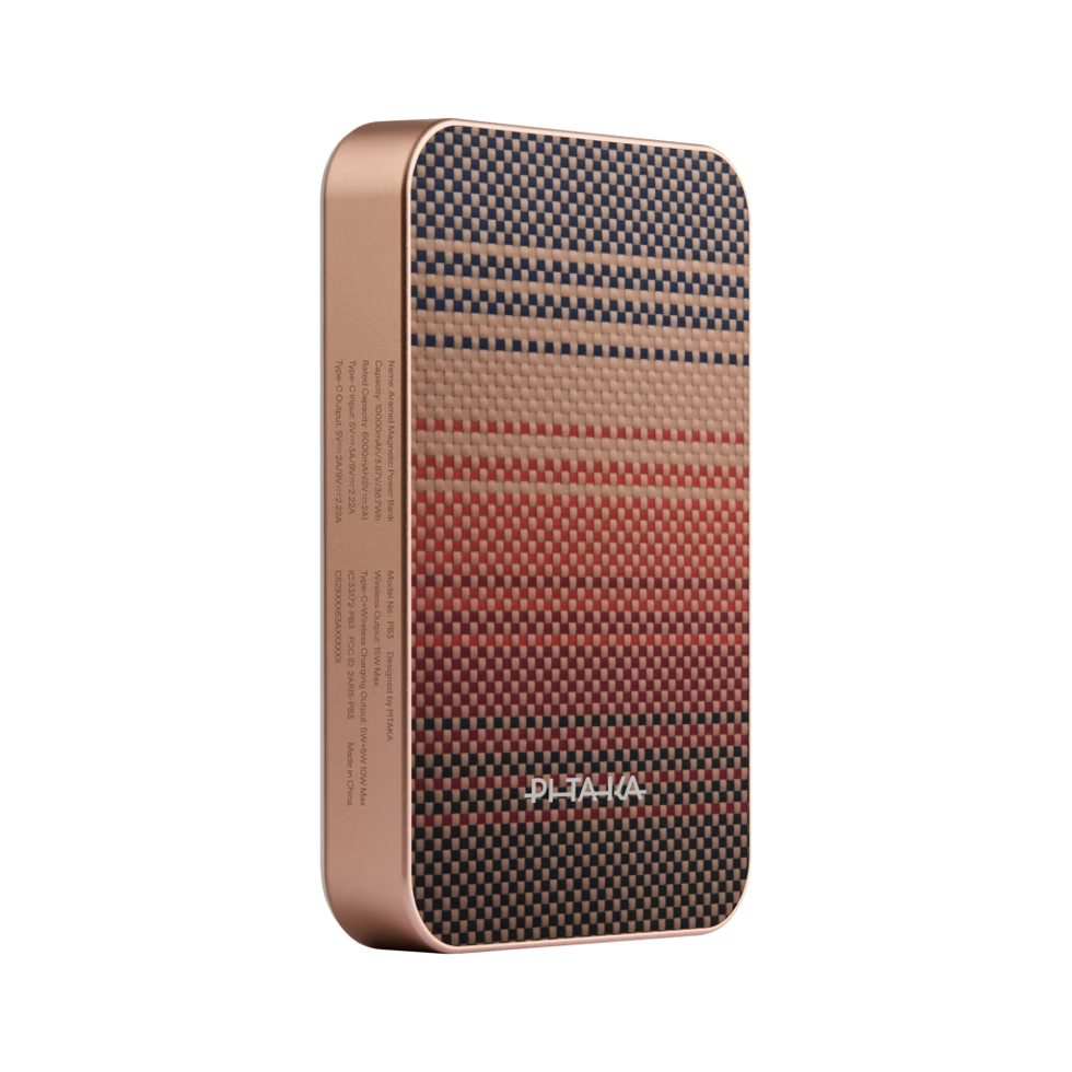 Magnetische Powerbank aus Aramidfaser