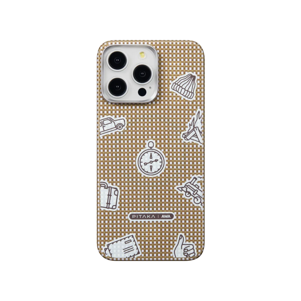 PITAKA MagEZ Case 4 6.1インチ　iPhone15Pro Amazon.com: Pitaka MagEZ Case 4 - Black/Grey(Twill) for iPhone 15