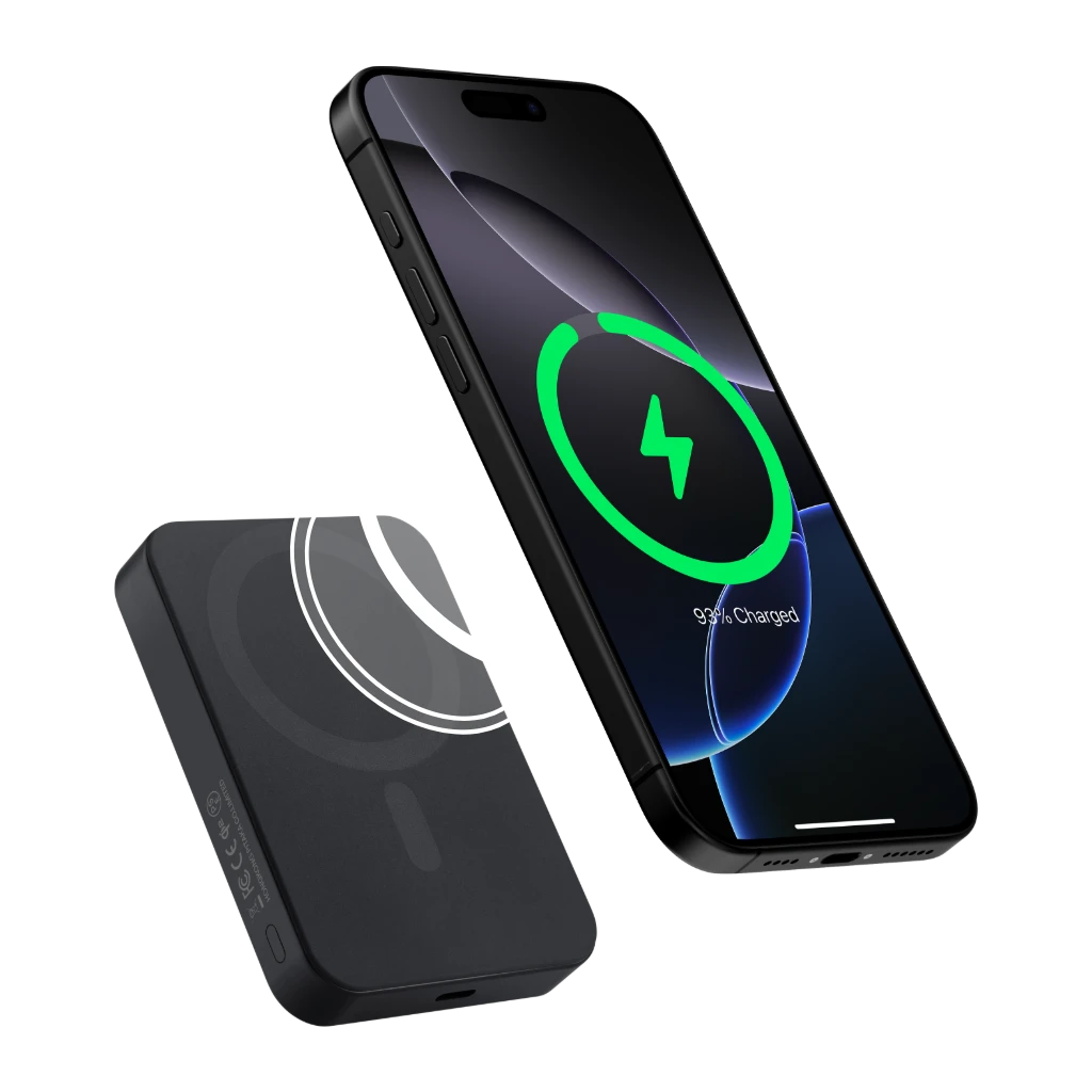 Magnetische Powerbank aus Aramidfaser