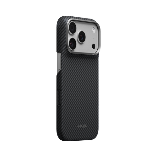 iPhone 18 Pro / 600D schwarz/grau (PitaTap™) | Edge Case