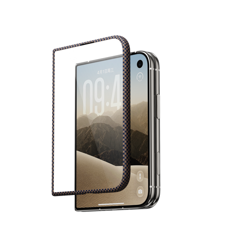 iPhone Duo / Frontcase mit Glas / Sunset (PitaTap™) | Edge Case