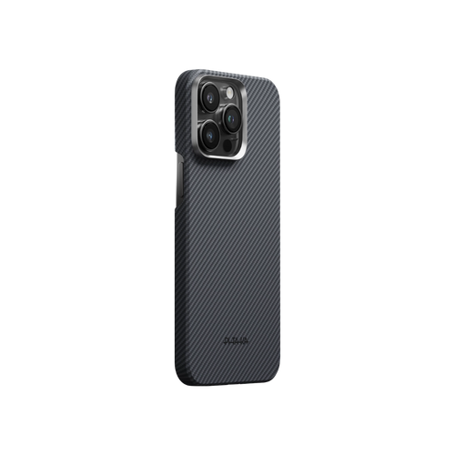 iPhone 15 Pro Max / 600D schwarz/grau / Ultradünne Hülle