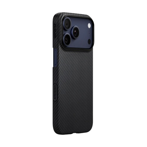 iPhone 17 Pro Max / 600D schwarz/grau (PitaTap™) | Edge Case