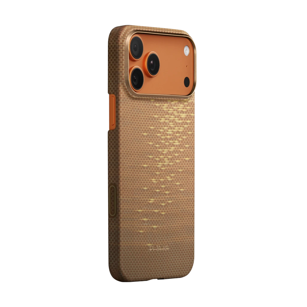 Goldglanz Ultradünne Hülle für die iPhone 17 Serie