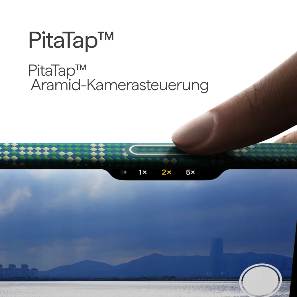 PITAKA Monogramm Ultradünne Hülle für iPhone 17 Pro/Pro Max/iPhone 16 Pro/Pro Max