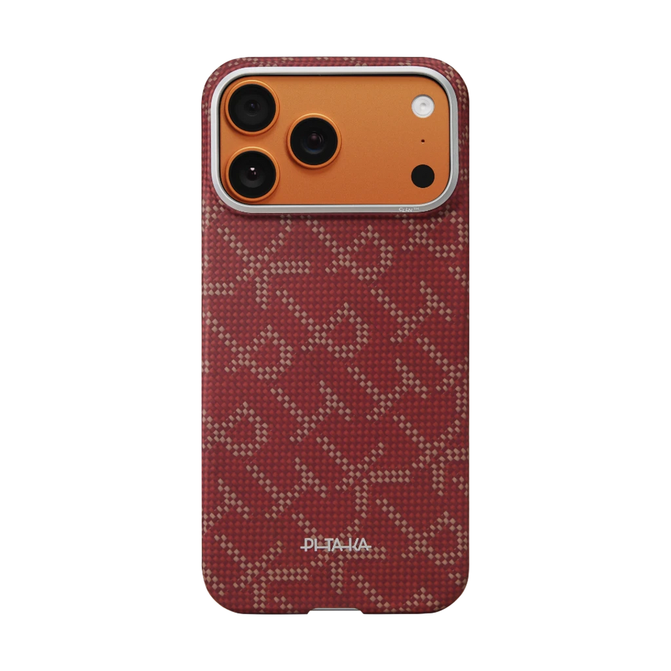 PITAKA Monogramm Ultradünne Hülle für iPhone 17 Pro/Pro Max/iPhone 16 Pro/Pro Max