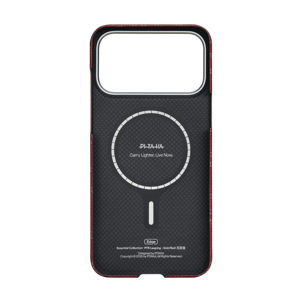 PITAKA Monogramm Ultradünne Hülle für iPhone 17 Pro/Pro Max/iPhone 16 Pro/Pro Max