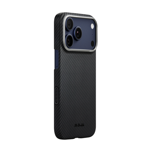 iPhone 17 Pro / 600D schwarz/grau (PitaTap™) | Edge Case