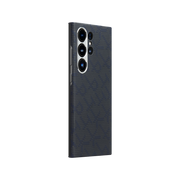 PITAKA Monogramm Taktile Gewebte Hülle für iPhone 16 Pro/Pro Max/iPhone 15 Pro/Pro Max/Galaxy S24 Ultra