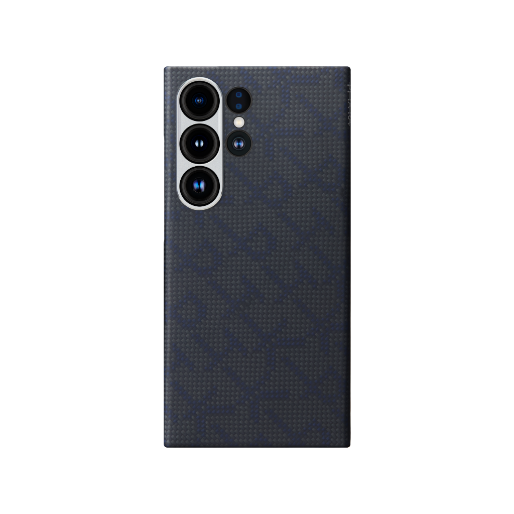 PITAKA Monogramm Taktile Gewebte Hülle für iPhone 16 Pro/Pro Max/iPhone 15 Pro/Pro Max/Galaxy S24 Ultra