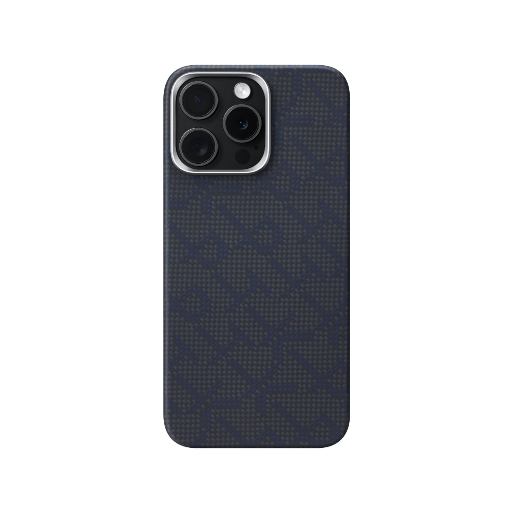 PITAKA Monogramm Taktile Gewebte Hülle für iPhone 16 Pro/Pro Max/iPhone 15 Pro/Pro Max/Galaxy S24 Ultra