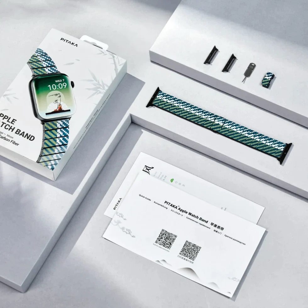 Carbon Faser Apple Watch Uhrenarmbänder