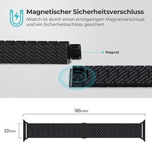 Carbon Fiber Armband für Apple Watch