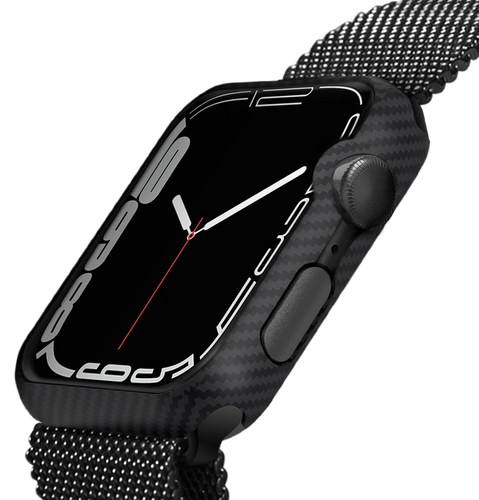 Apple Watch Series 9/8/7 / 45mm / schwarz/grau