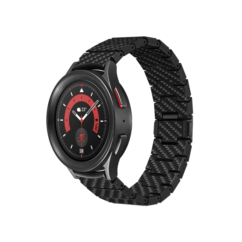 Carbon Fiber Armband für Galaxy Watch 4/5/6 Serien
