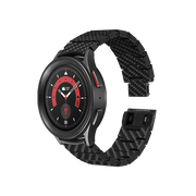 Carbon Fiber Armband für Galaxy Watch Ultra/7/6/5/4 Serien