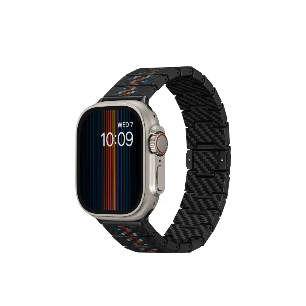 Carbon Faser Apple Watch Uhrenarmbänder