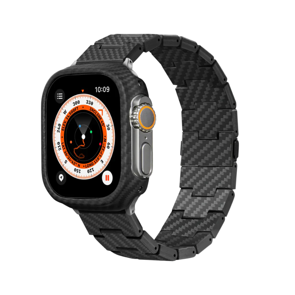 Carbon Faser Apple Watch Uhrenarmbänder