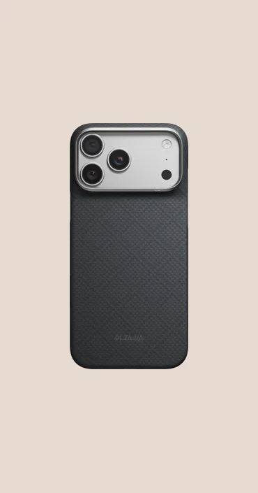 Lava Black Argyle Edge Case