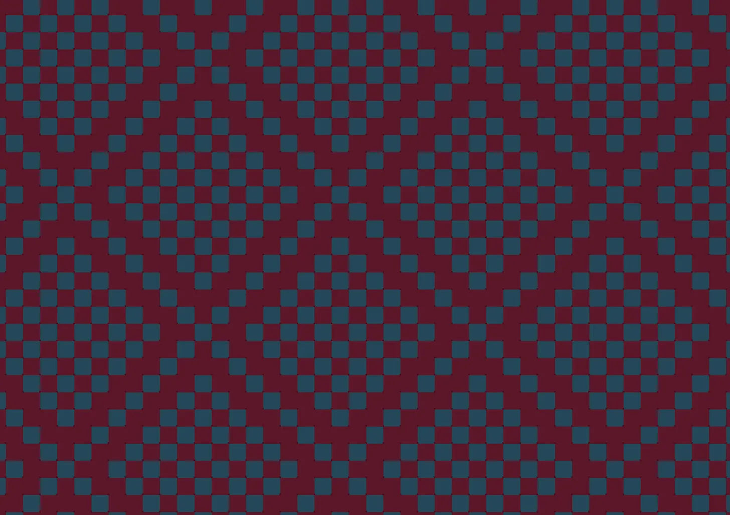 Blue's Red Argyle weave detail