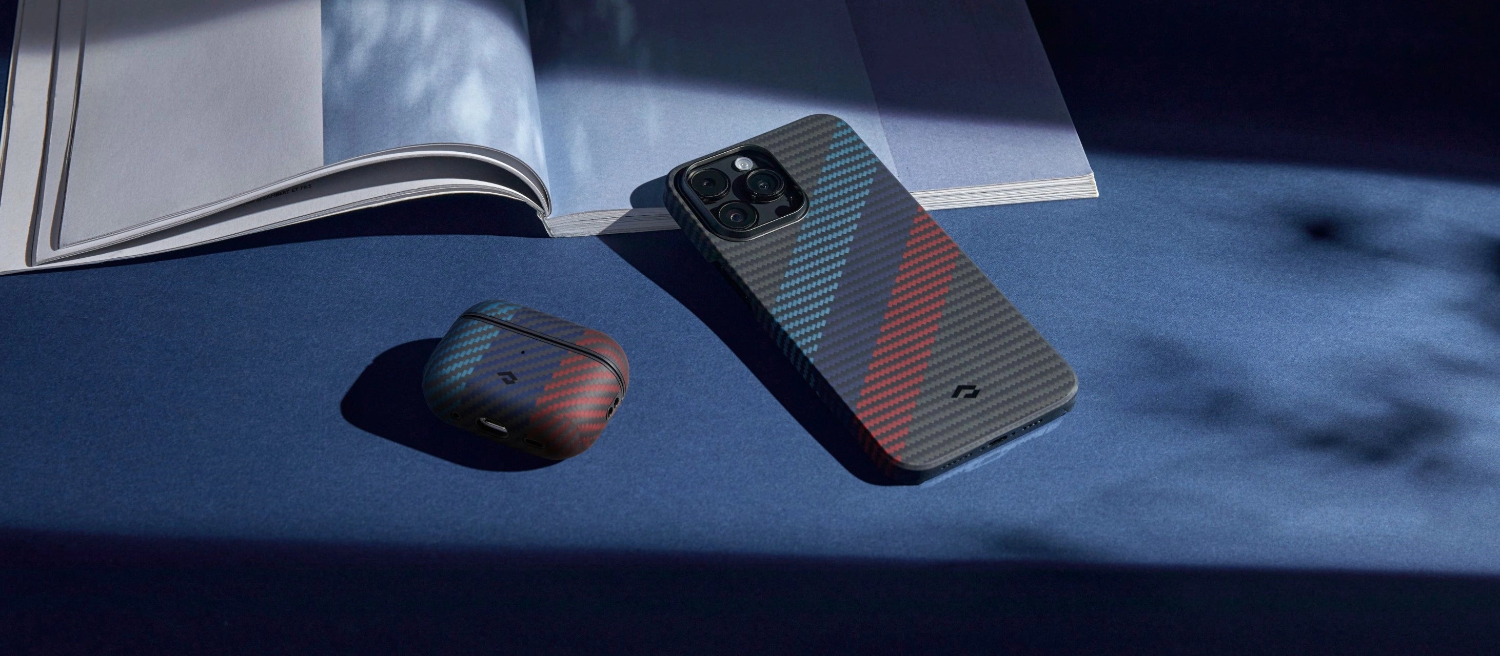 Aramidfaser-Hülle für AirPods Pro 3 / AirPods Pro 2 /  AirPods Pro / AirPods 4