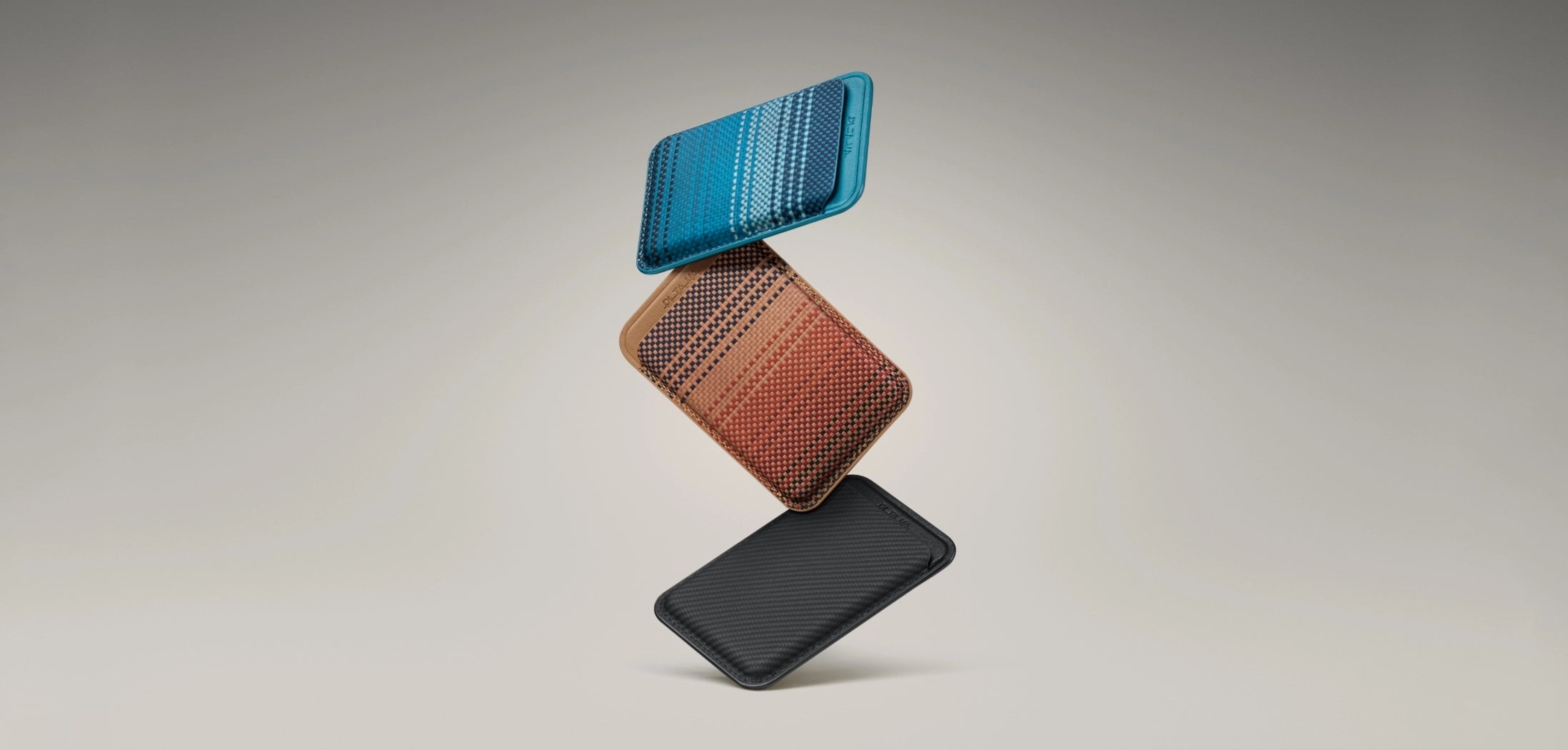 Magnetisches gewebte Kartenetui